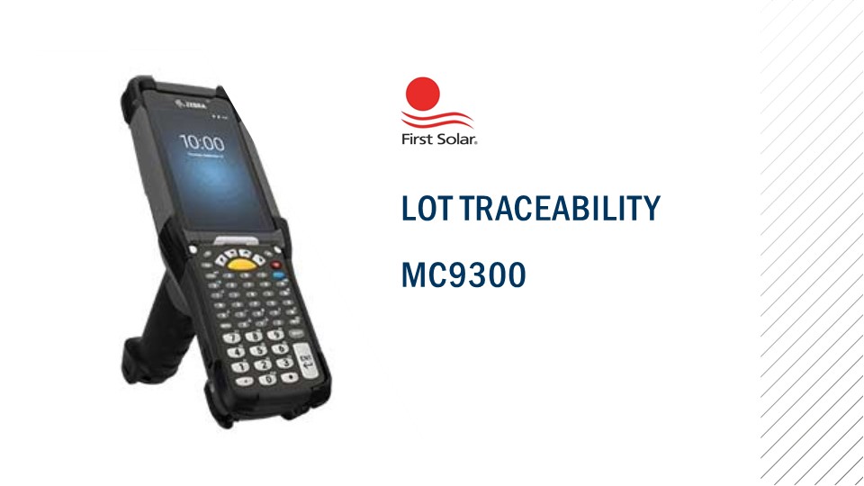 Lot Traceability Ver 2.0